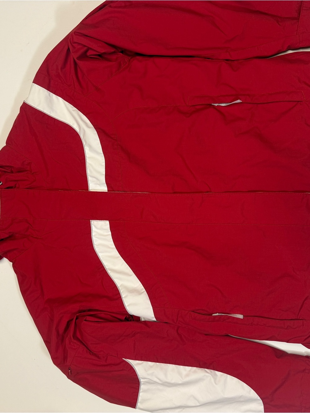 Columbia Red Jacket with White Embroidered Logo